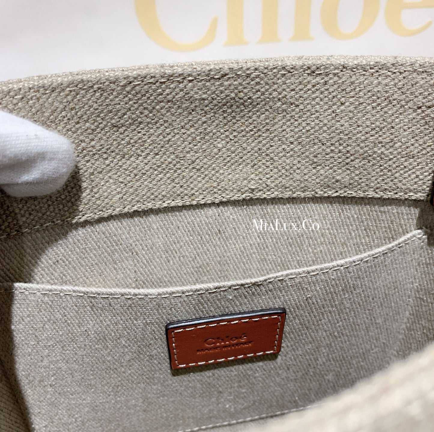 Chloe▪️Woody Tote S 小托特包/875FN512㊙️折扣🉐25800💰🏷️