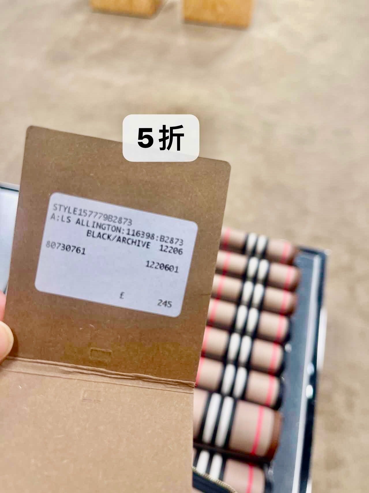 @Burberry Allington 拉鍊錢包/P245 🔥折上六折🉐8120