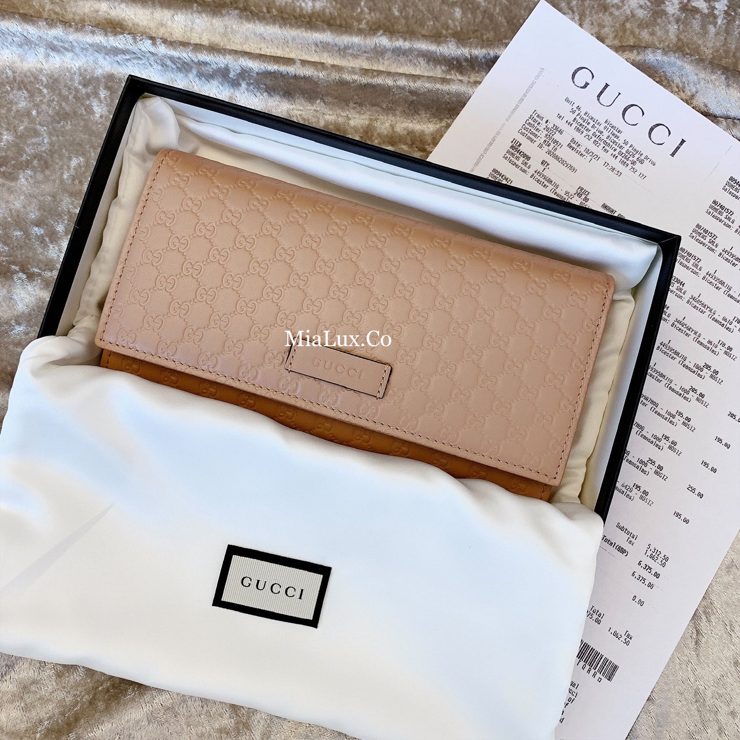 @Gucci▪️Embossed 壓紋翻蓋長夾/540P245 🔔限時折🉐11830