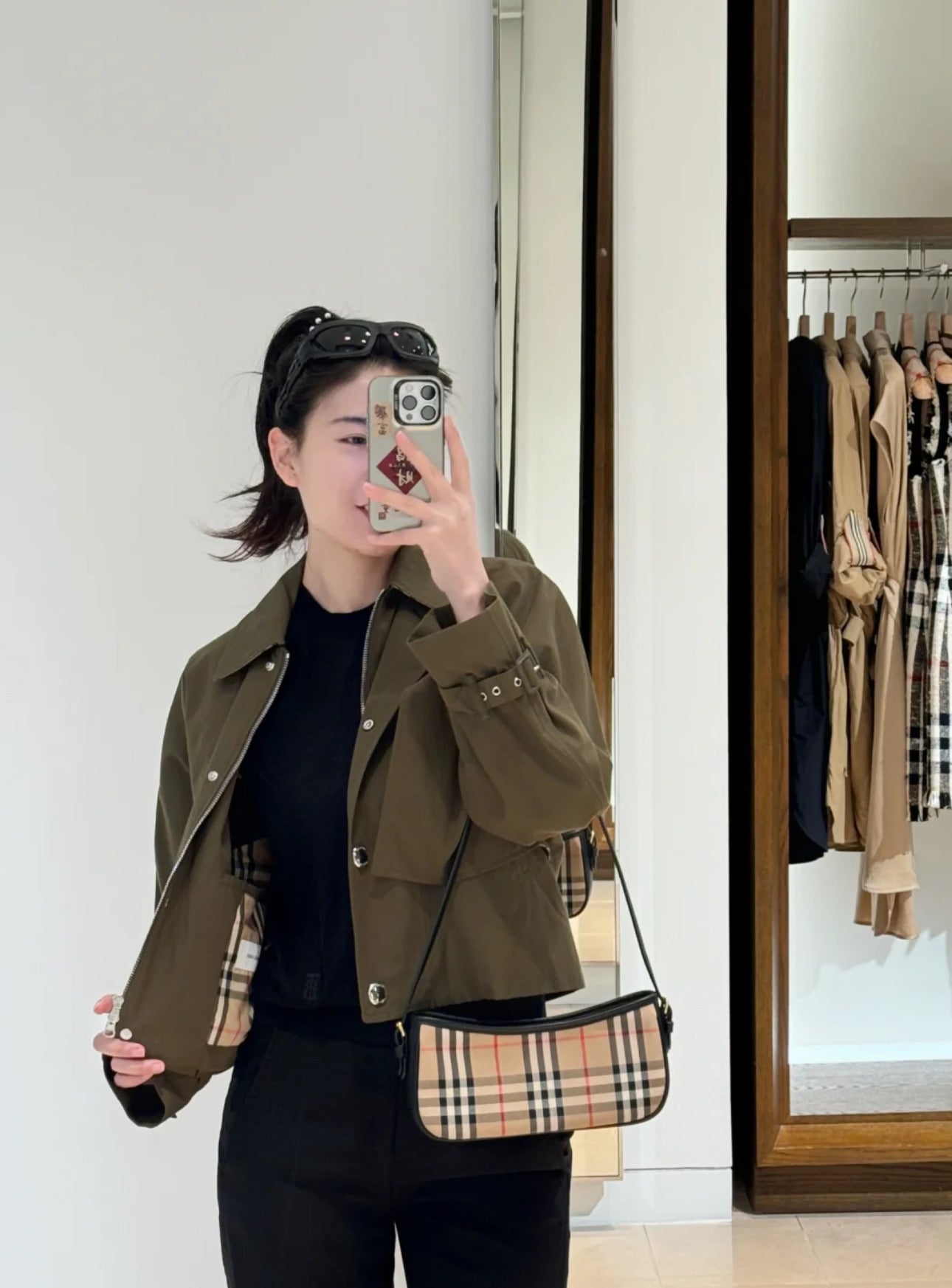 @Burberry Sling 腋下包/ 595P359 🔥下殺🉐16960