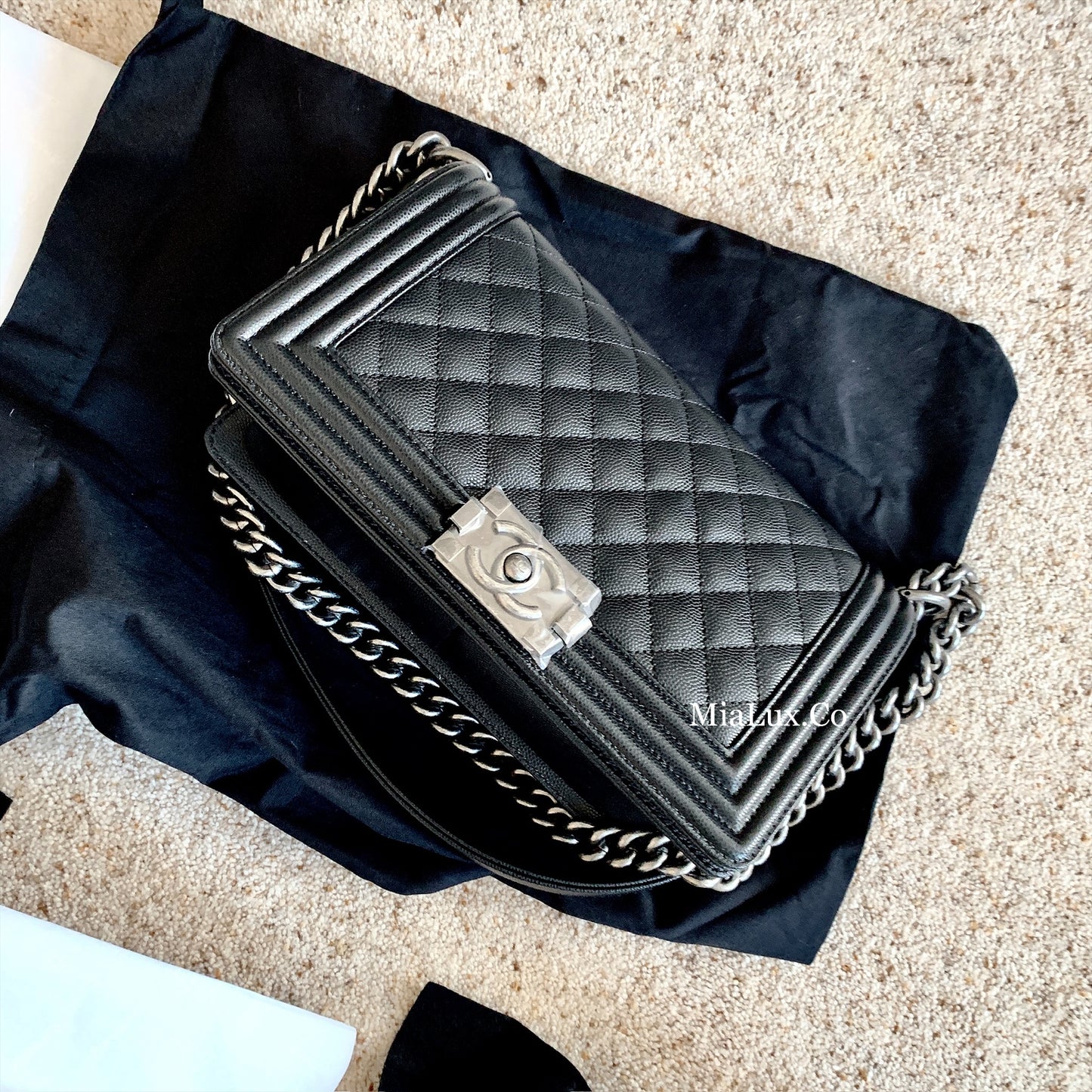CHANEL BOY M 中款BOY包/5800🉐229980🏷️