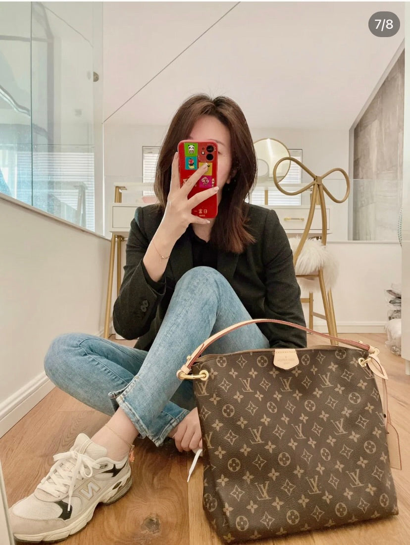 ❌LV Graceful PM 老花hobo包/1330✨🉐55530