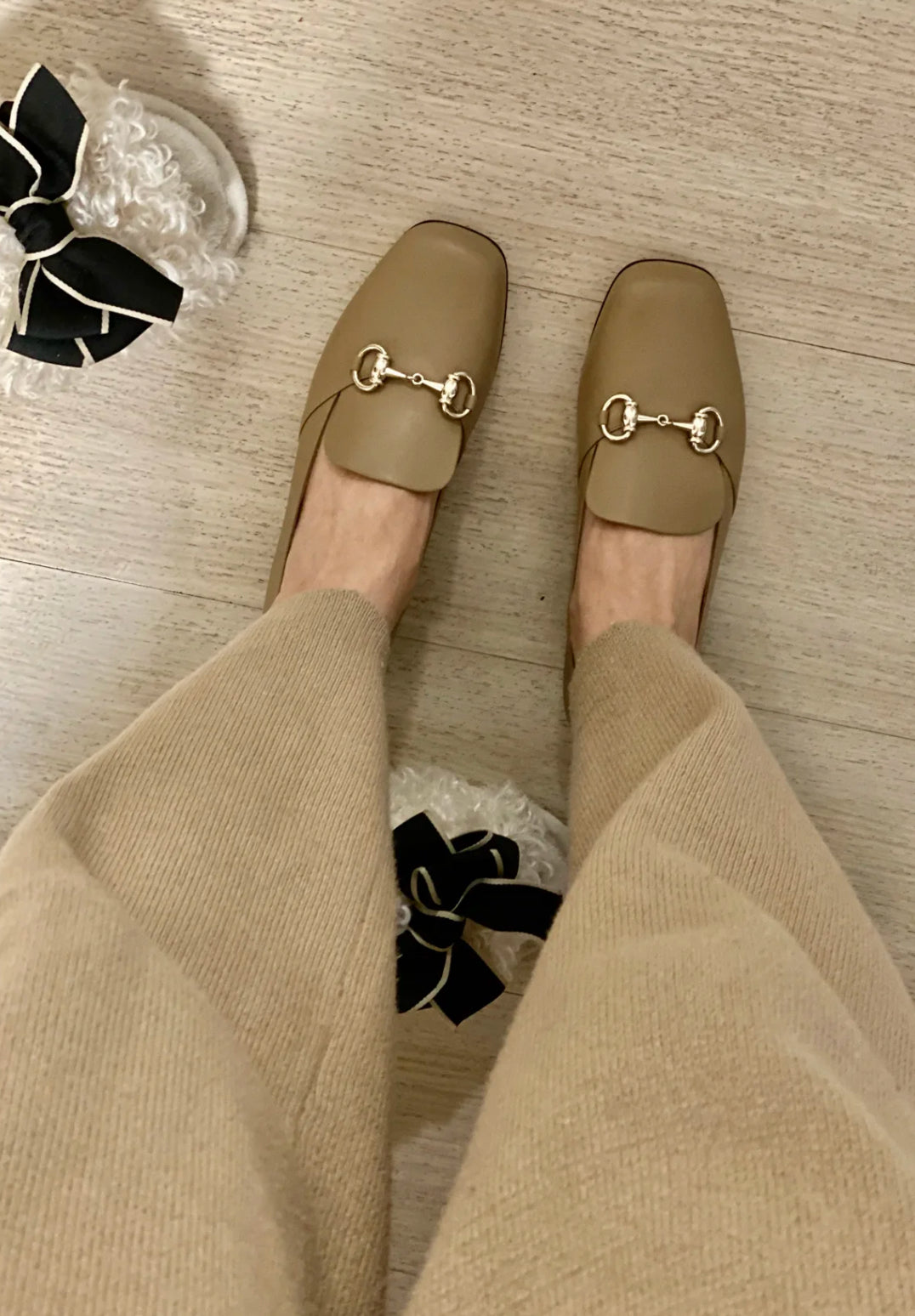 @Gucci 1955 馬銜釦方頭高跟鞋/540P245 🔔限時折🉐12030