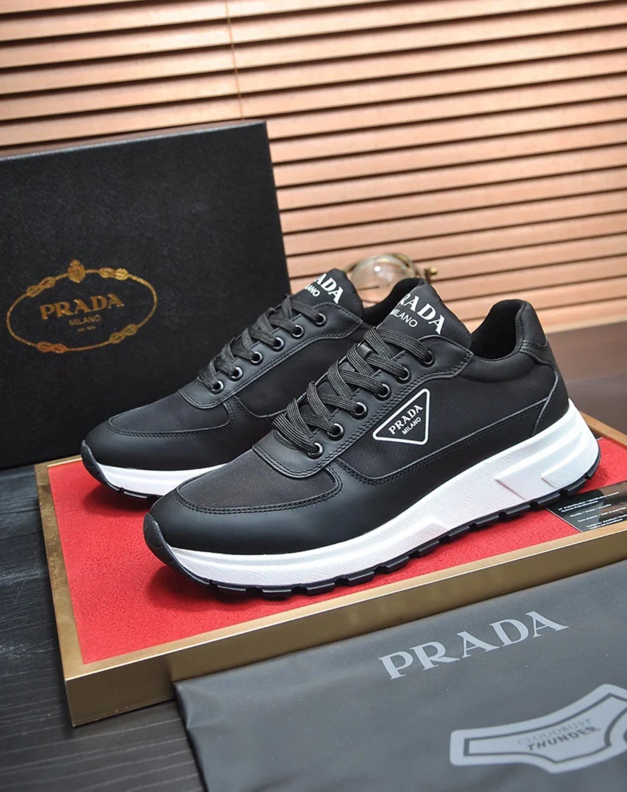 @Prada Shoes 三角標鞋/845P425 🔔限時折🉐20130