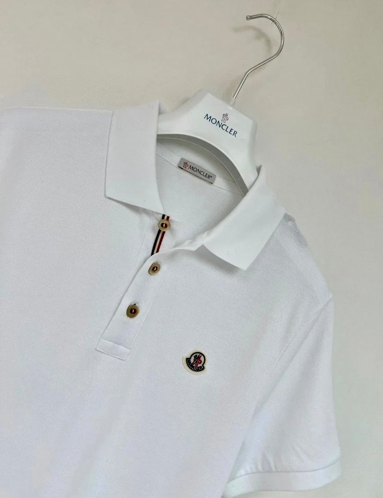 @Moncler Polo 男生款彩釦POLO上衣/265P181 🔔限時折🉐8950