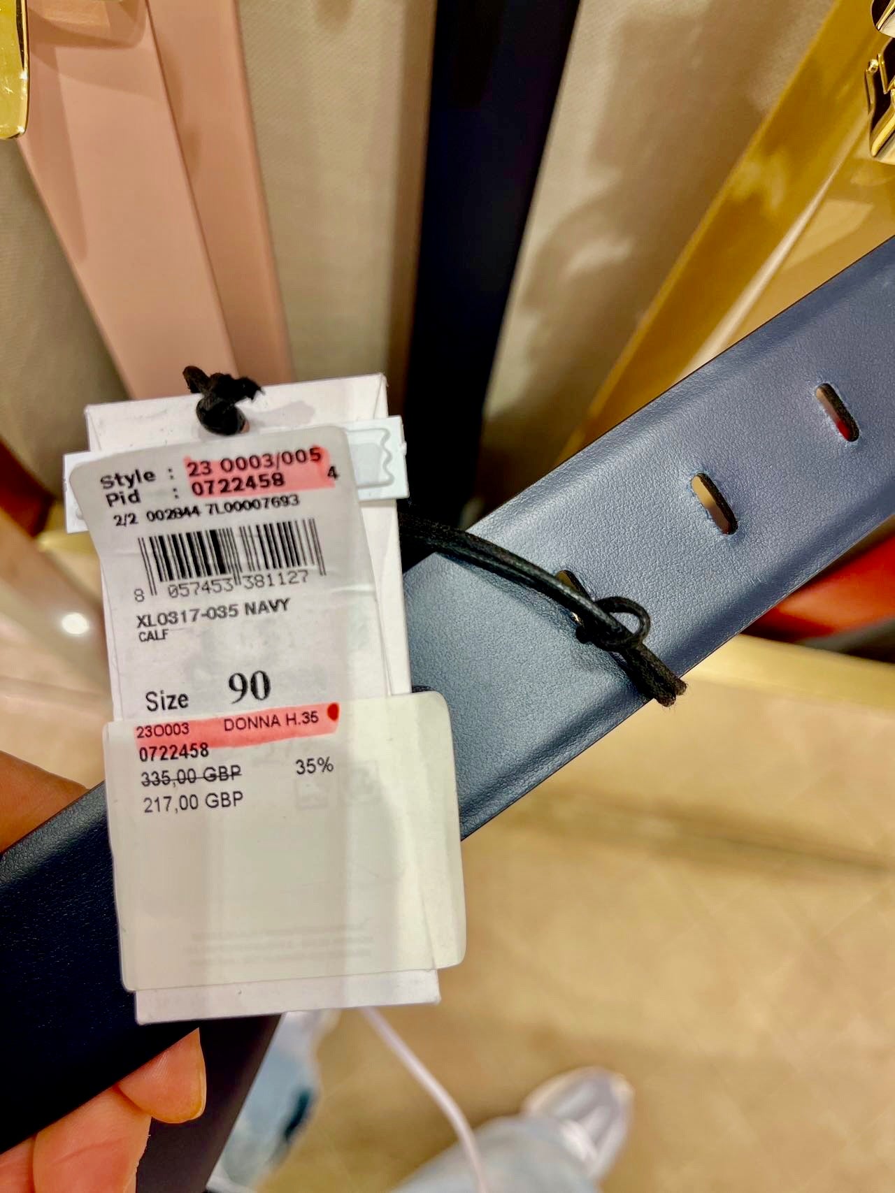 @Ferragamo 女款皮帶/217 🔔限時折扣 🉐11000
