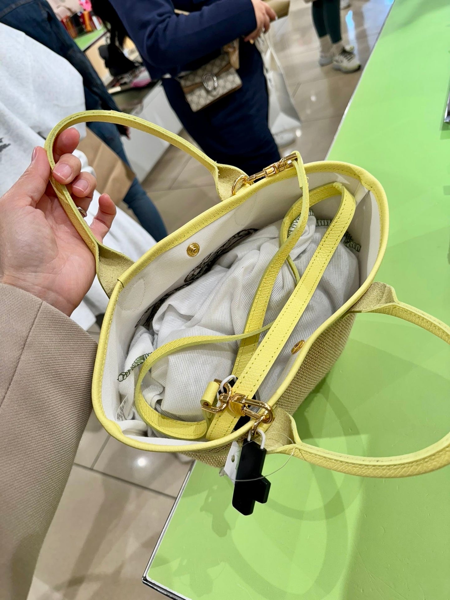@Longchamp Le Panier Pliage S Basket 帆布手提包/205P101 🔔限時折🉐5350