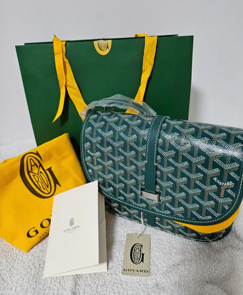Goyard▪️Belvedere PM 馬鞍郵差包/2020E2300 🍀🉐93000🇪🇺