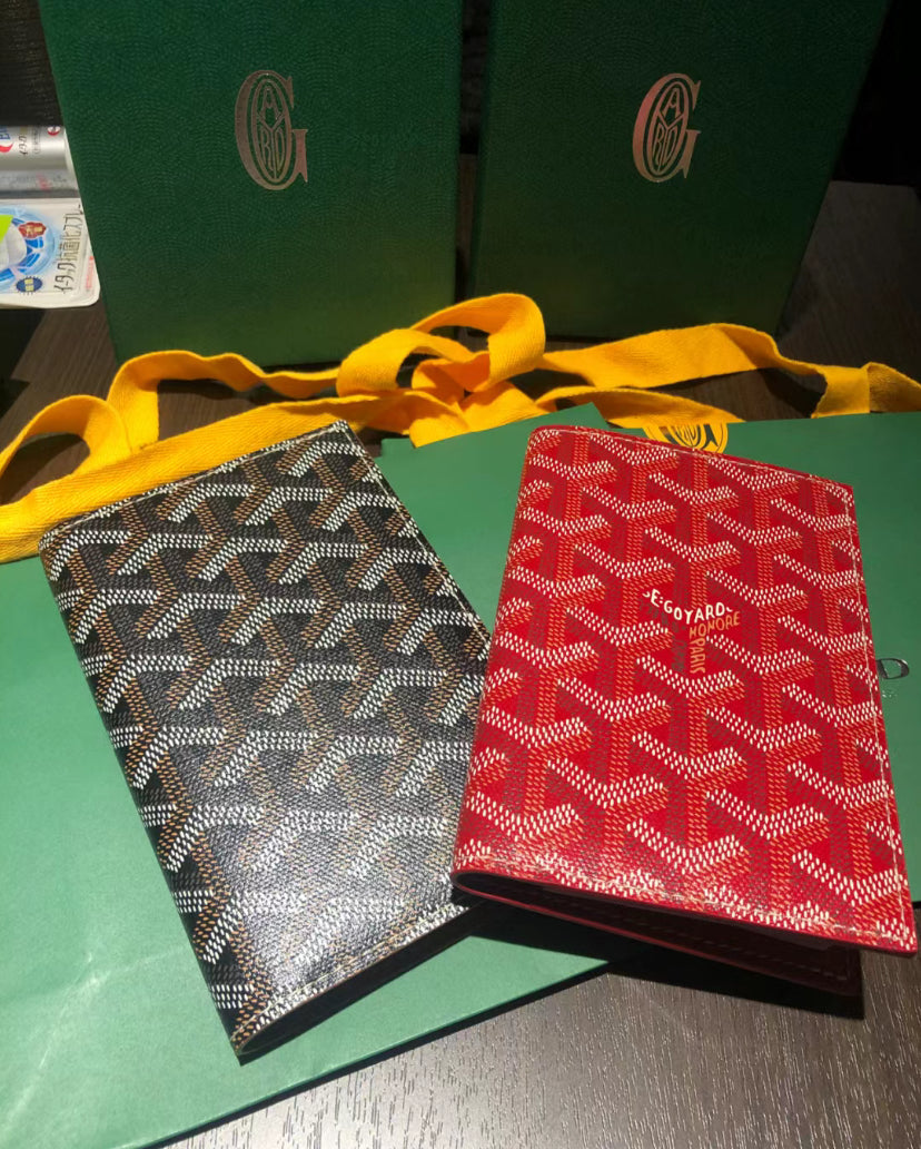 Goyard Grenelle Passport Holder 經典護照套/E585 🍀🉐24400🇪🇺
