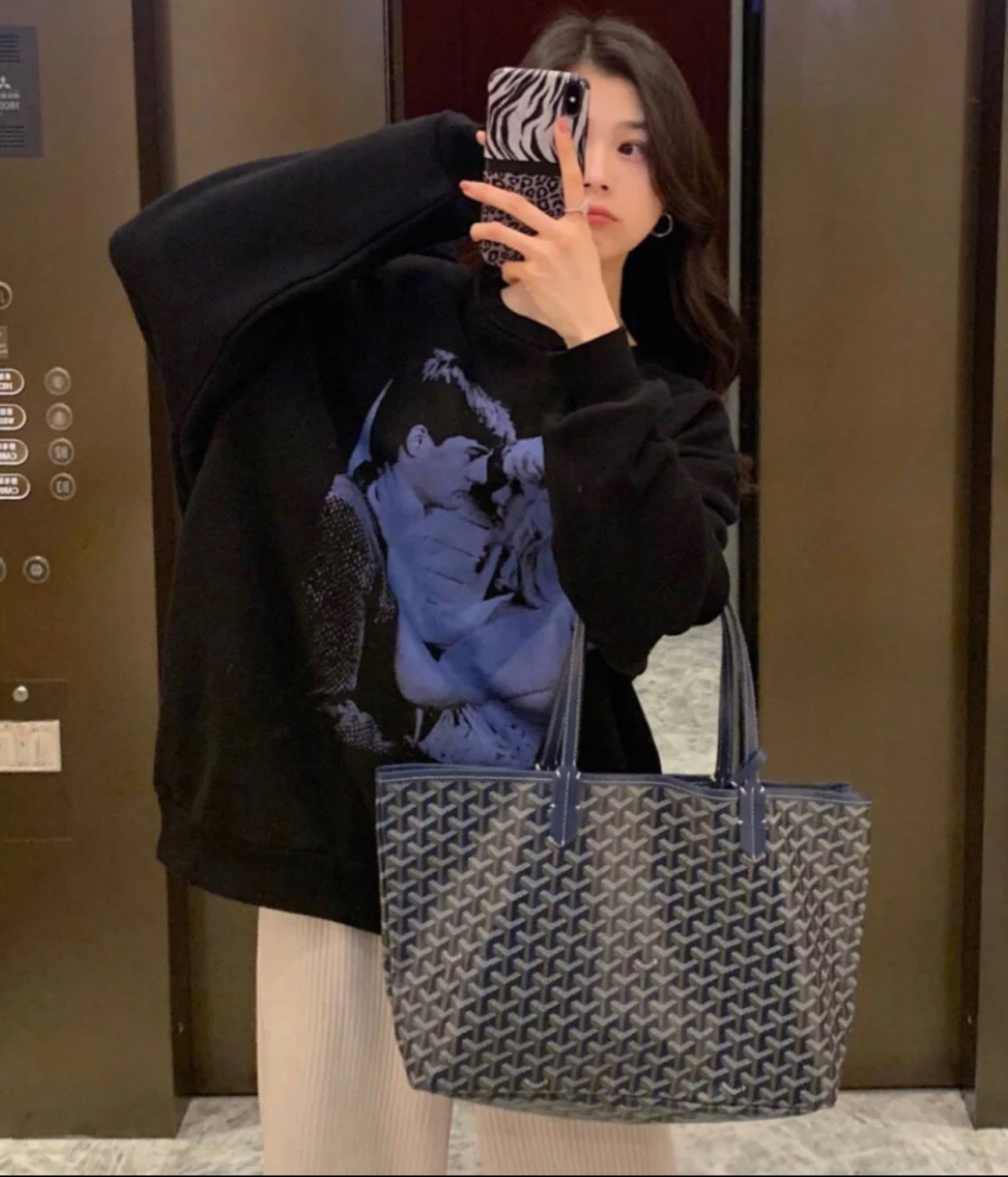Goyard Saint Louis PM 經典托特包/1270E1450 🍀🉐58150🇬🇧