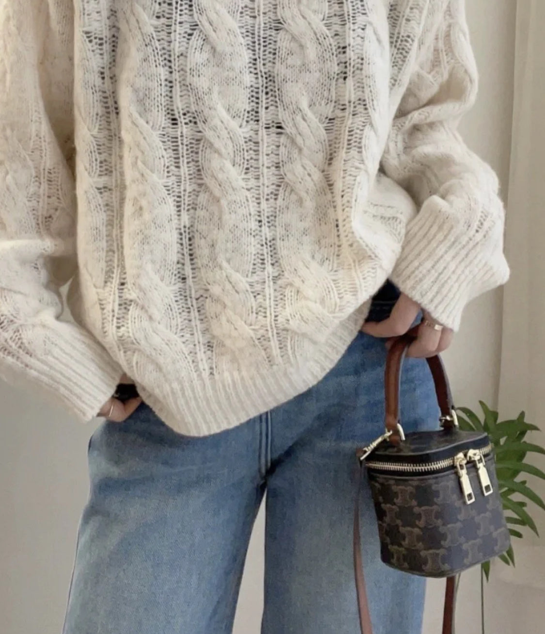 *現貨*Celine▪️VANITY MINI 老花化妝包/870E900 年前特價🉐29800
