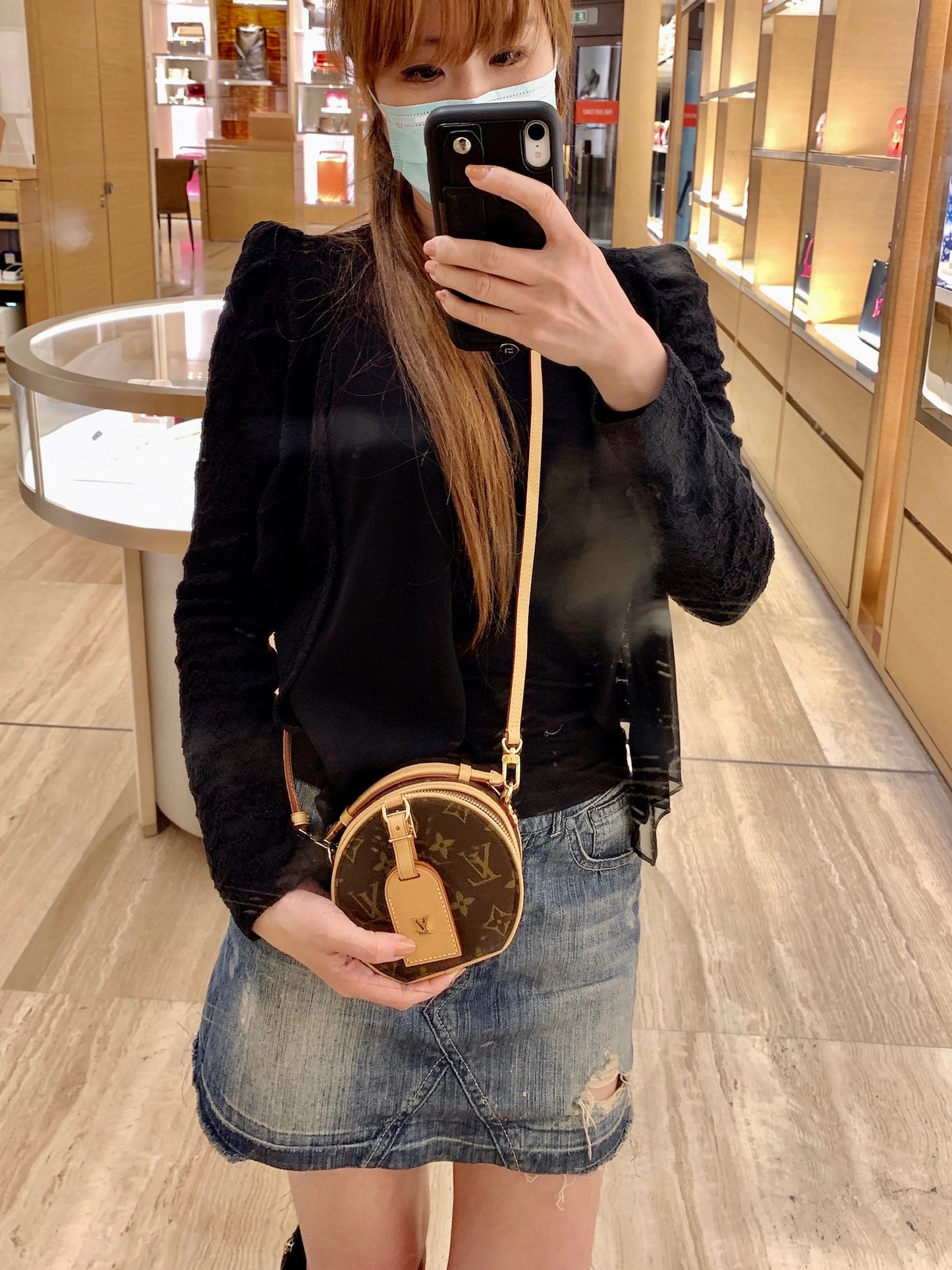LV Mini Boîte Chapeau 迷你圓餅包/1770✨🉐75340