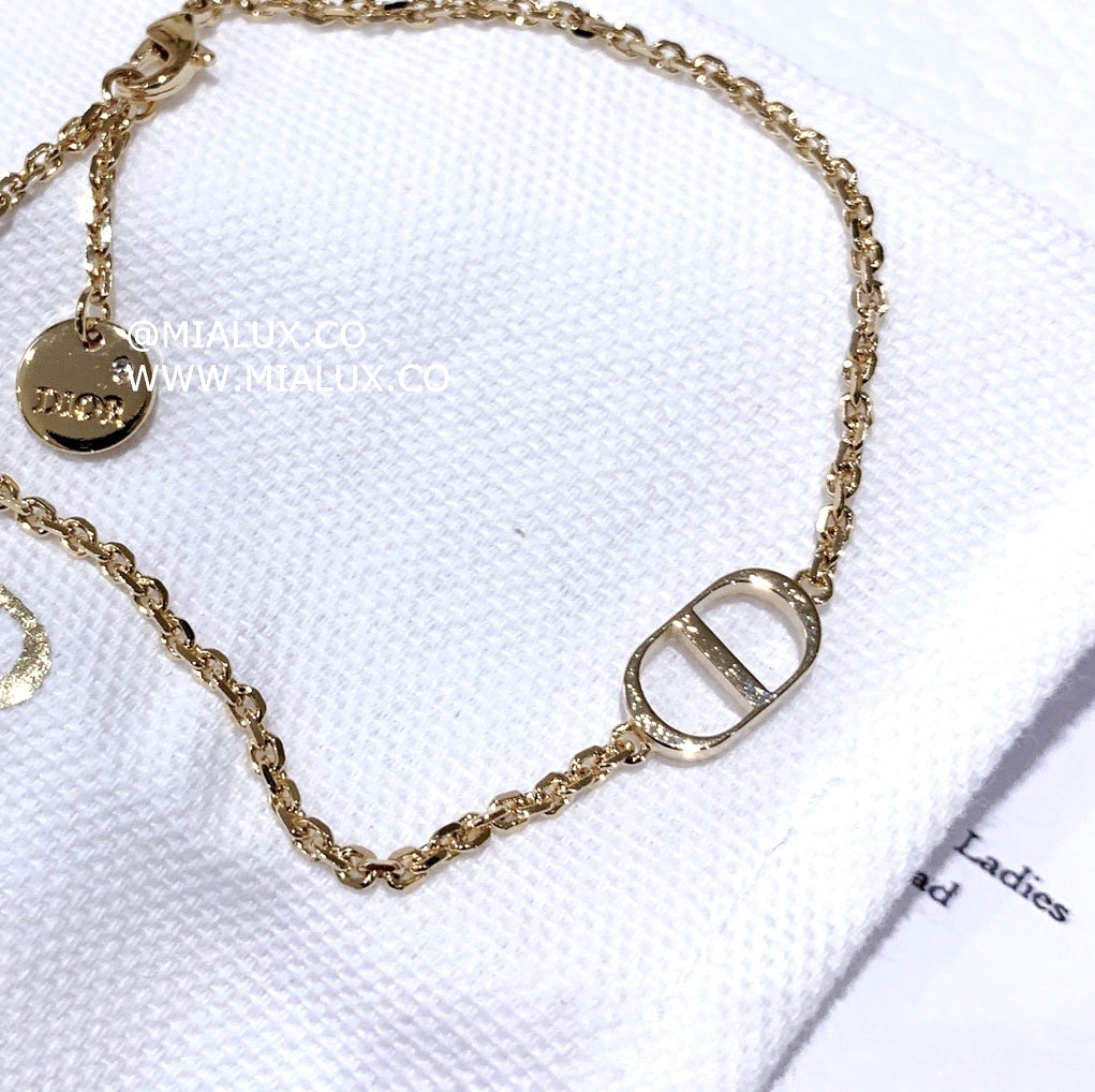 Dior Petit CD Double CD字樣星星雙環手鏈/370E390 🉐14650🇪🇺