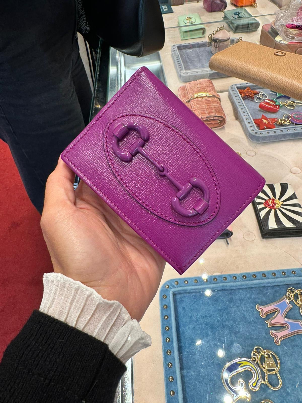 @Gucci 1955 馬銜扣短夾/385P195 🔔限時折🉐9580