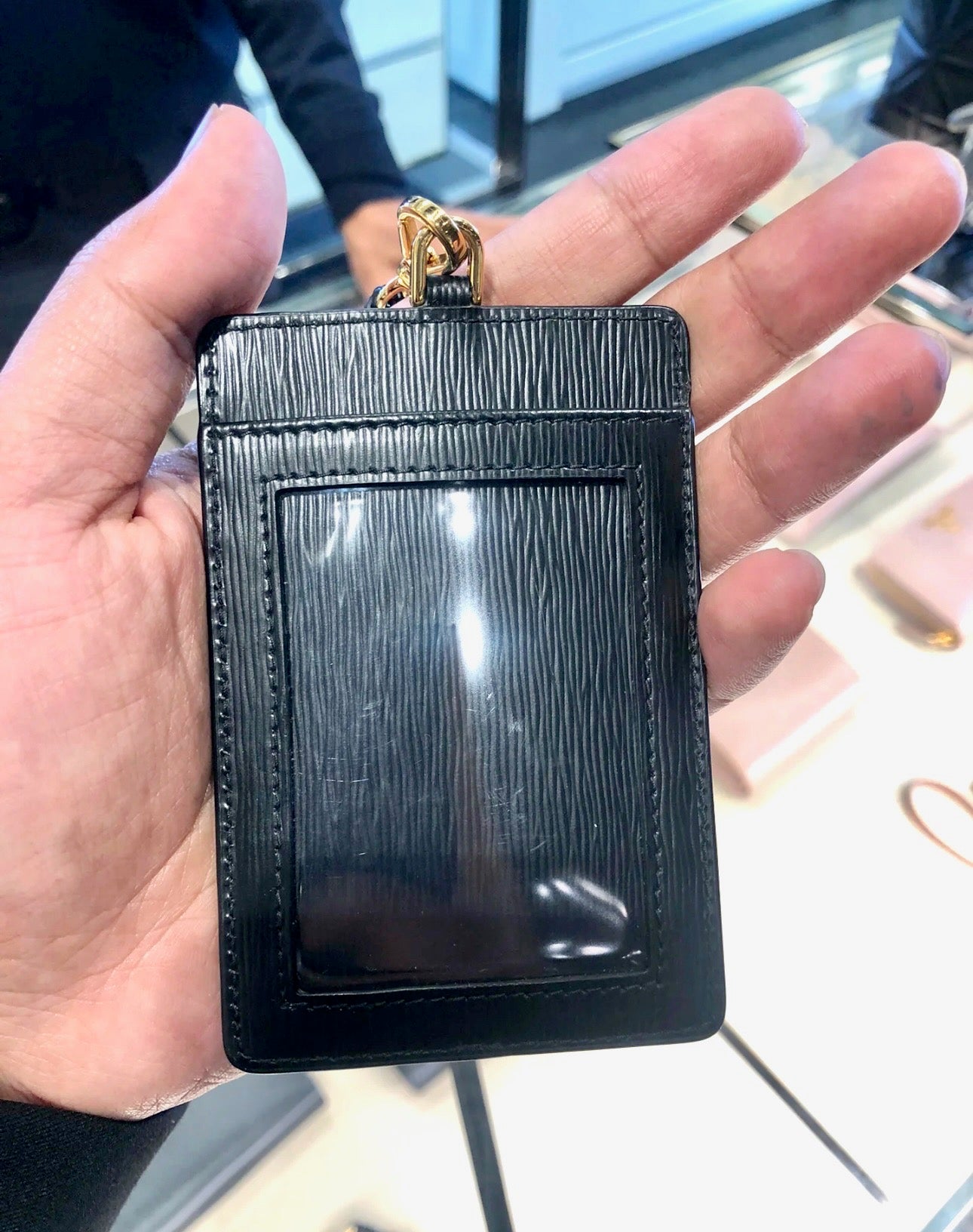 @Prada Carte 三角標水波防刮名牌夾/P225 🔔限時折🉐12250