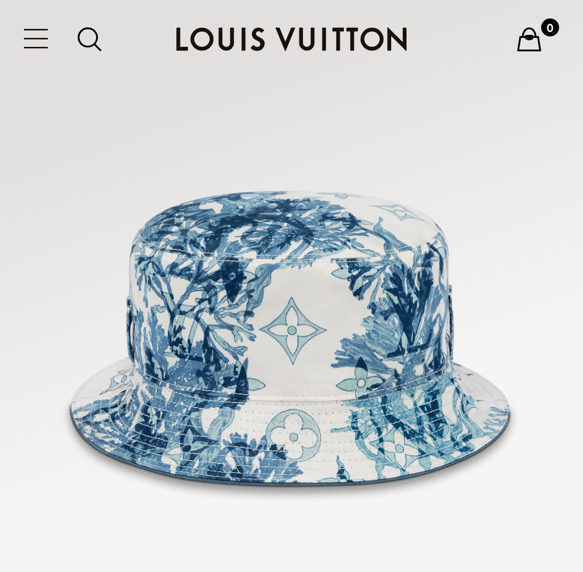 ❌LV Play Aquagarden Bucket 雙面漁夫帽/650 ✨優惠🉐27000