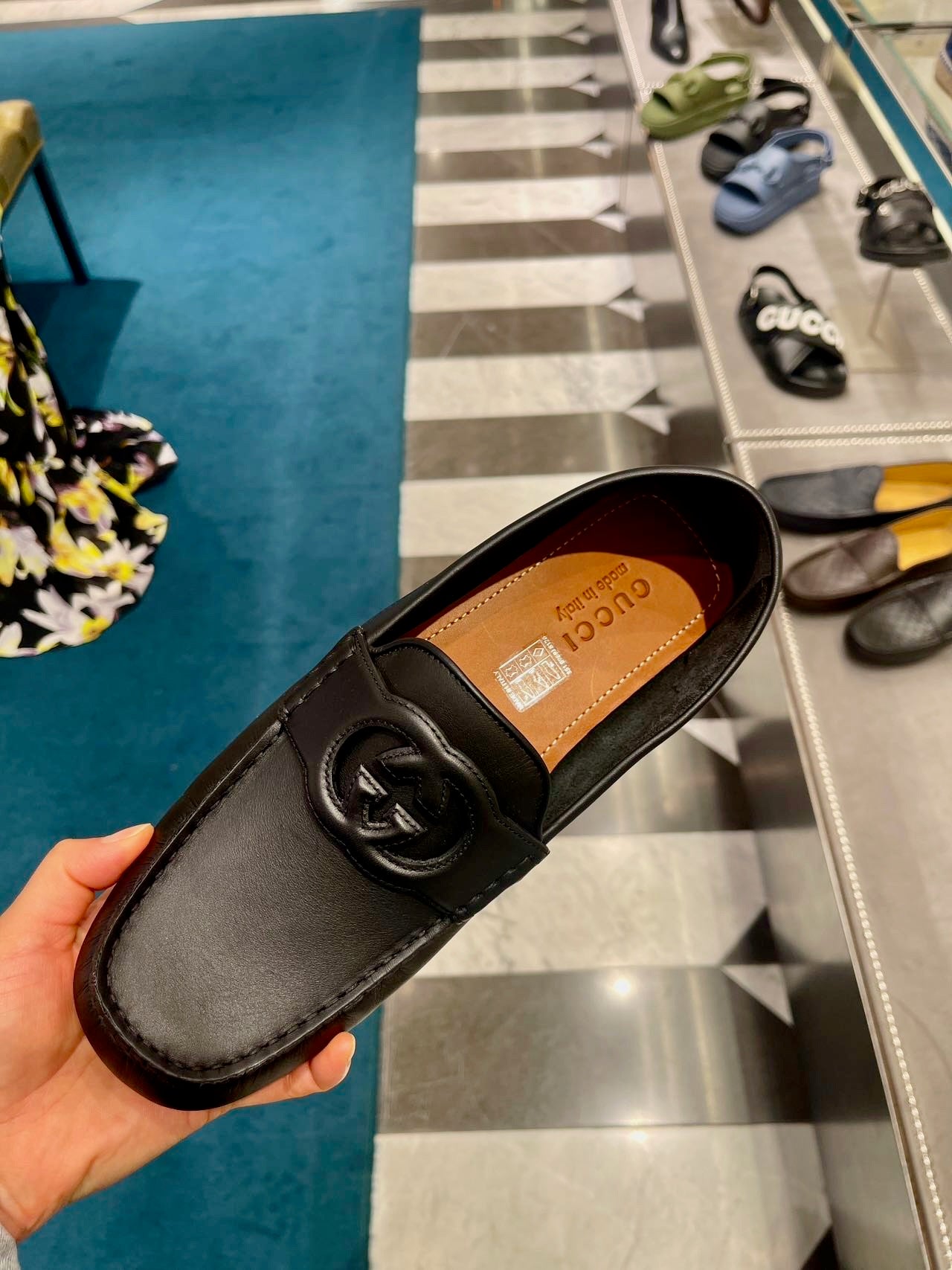 @Gucci Shoes 男生款帆船鞋/505P255 🔔限時折🉐12280
