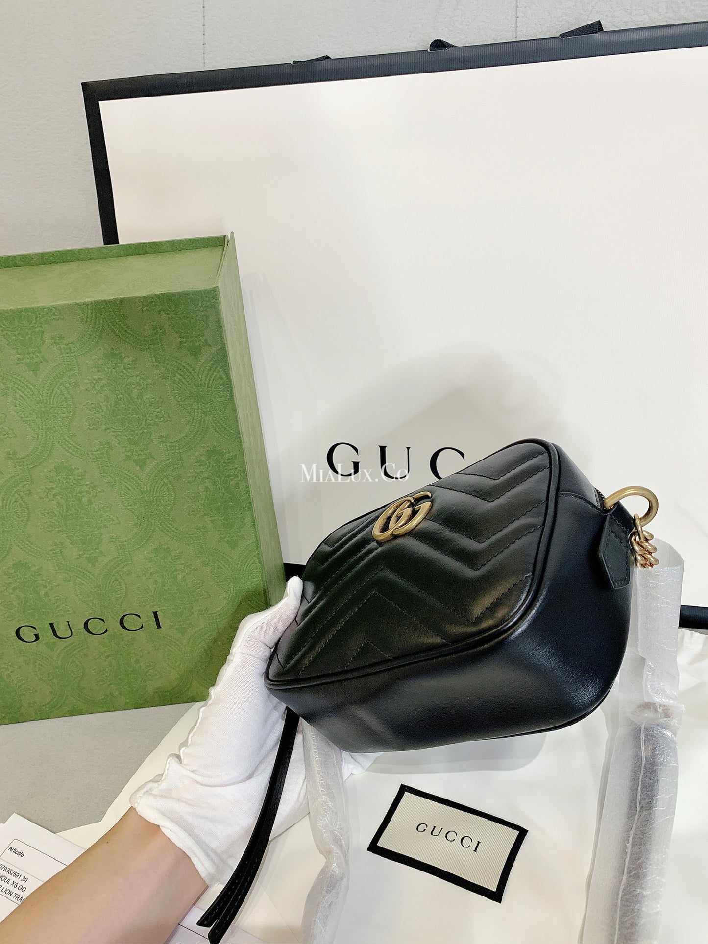Gucci▪️GG Marmont Matelassé S 小款馬夢相機包/1440E1600 🉐58600🇪🇺
