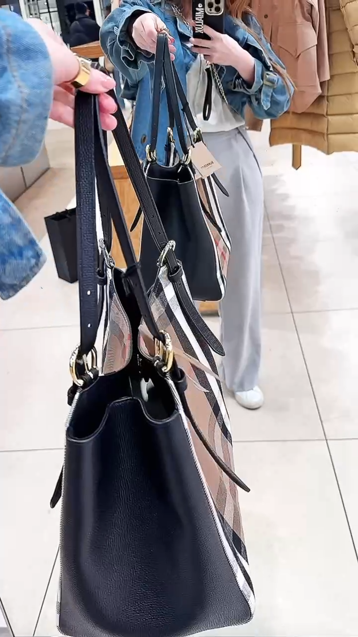 @Burberry▪️Canary SM 變形托特包/1050P735 🔥折上六折🉐20850