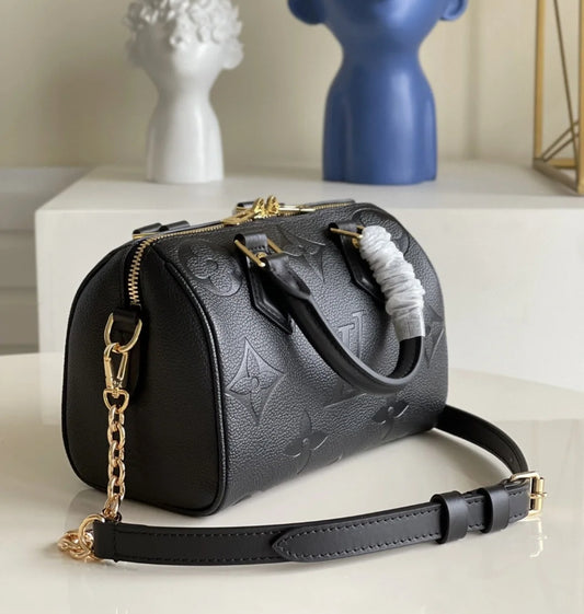 LV▪️Speedy Bandoulière 20 壓紋波士頓包/1930✨🉐80130