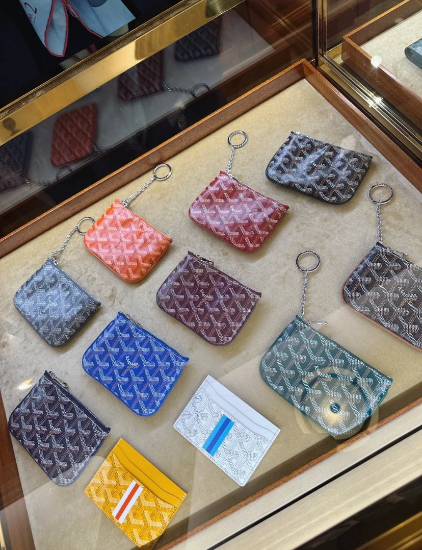 Goyard Senat Nano 拉鍊鑰匙錢包 🉐26800🏷