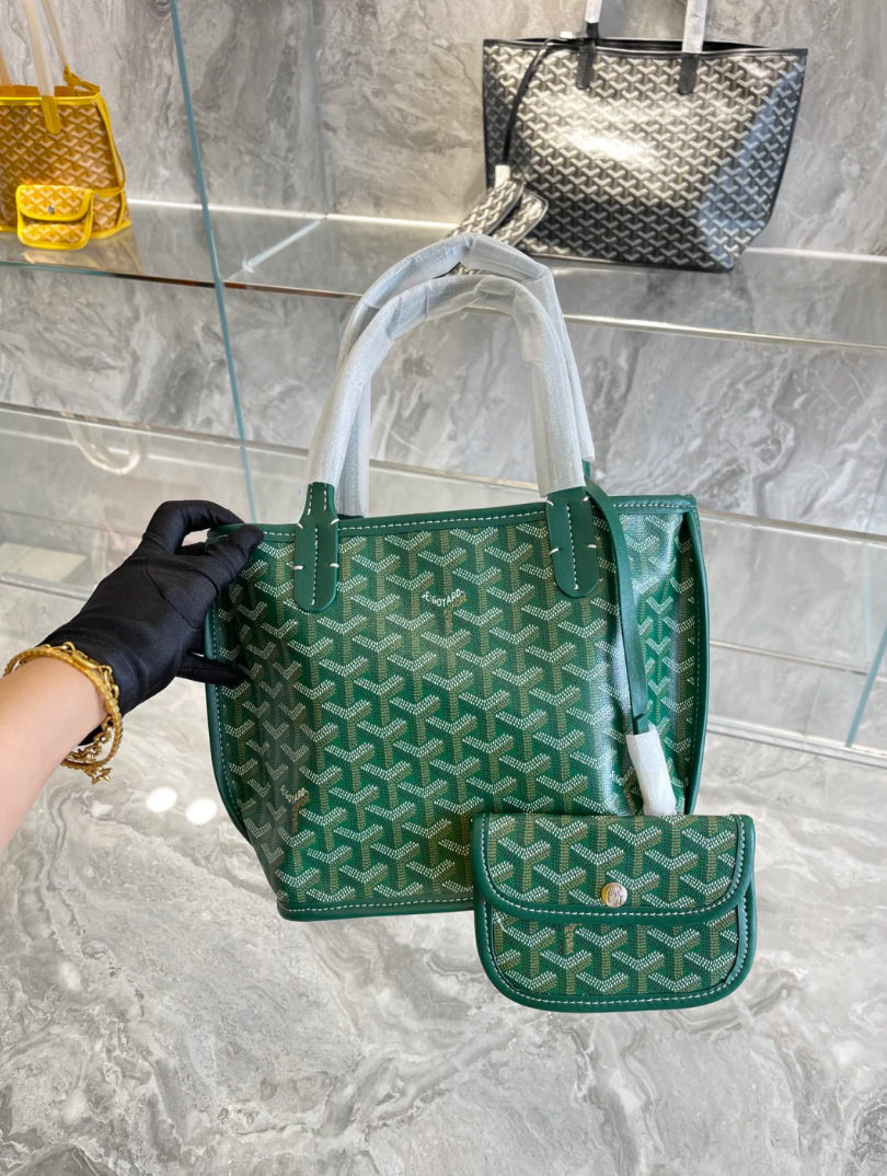 Goyard▪️Anjou Mini 雙面迷你托特/1800E2050 🍀🉐83000🇪🇺