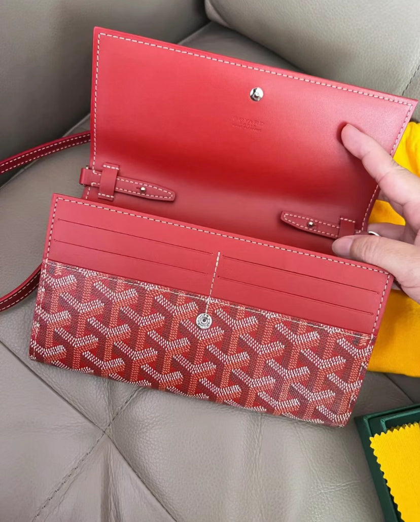 Goyard Varenne Continental Wallet 長夾WOB信封包/E1350 🍀🉐55000🇪🇺
