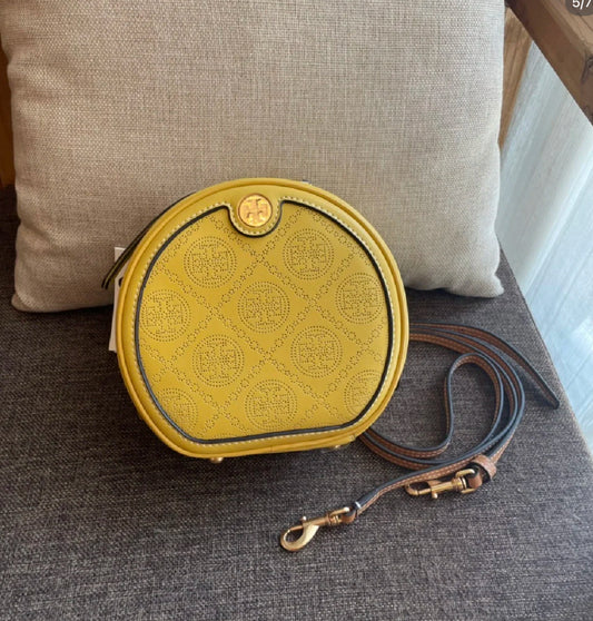 @Tory Burch T Monogram 十字圓餅包/550P379 🔥折上六折🉐11030