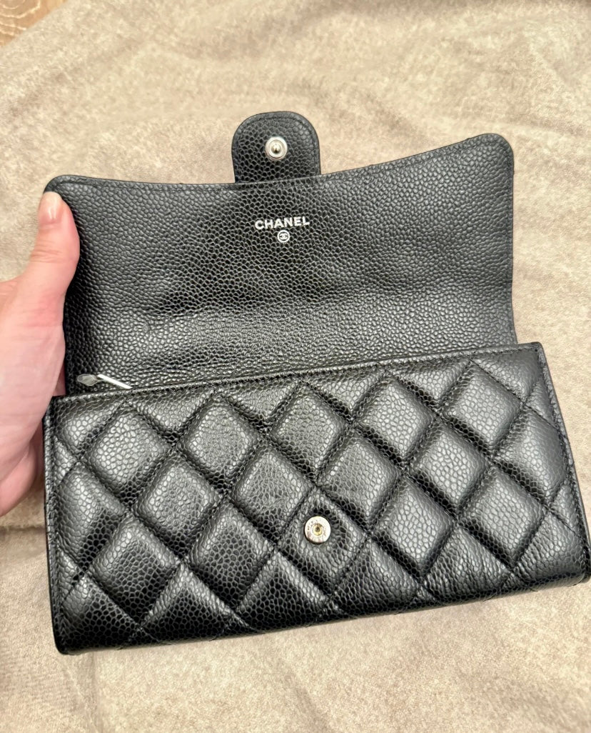 *現貨*CHANEL▪️CF LONG 翻蓋長夾 85折超優惠🉐42330