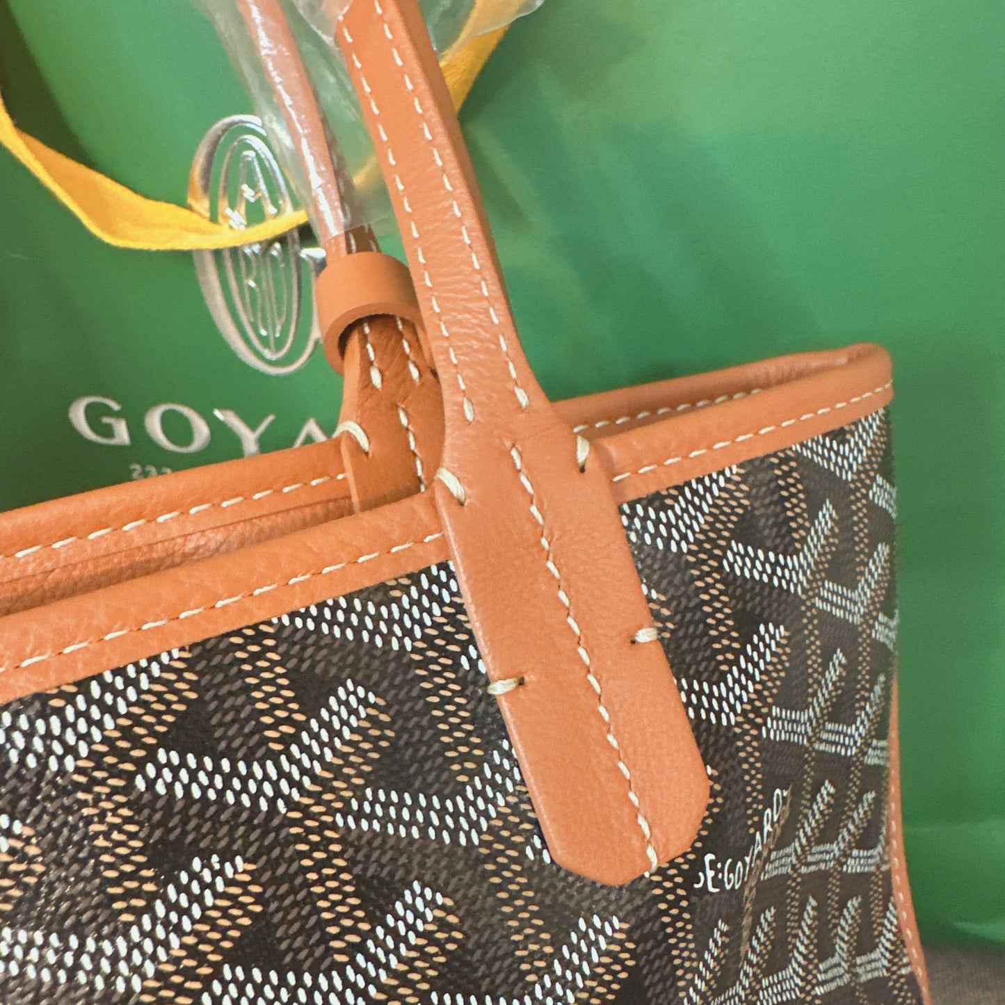 *現貨*Goyard Anjou Mini Tote w Heart 限量愛心雙面包 P88000 /T130000