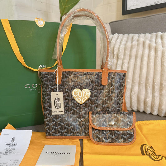 *現貨*Goyard Anjou Mini Tote w Heart 限量愛心雙面包  P88000 /T130000