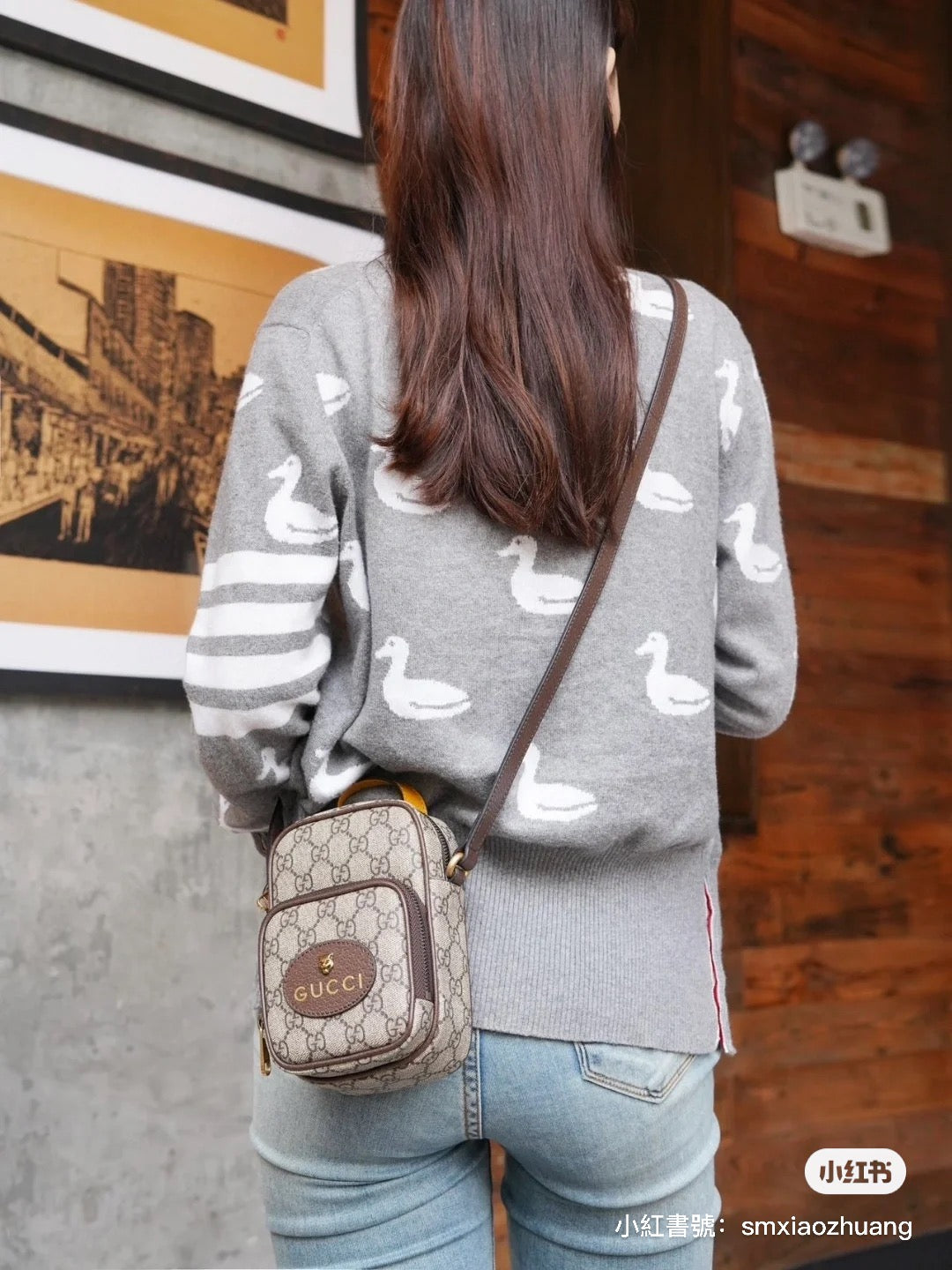 @Gucci▪️Neo Vintage Mini 復古虎頭包/760P535 🔔限時折🉐25080