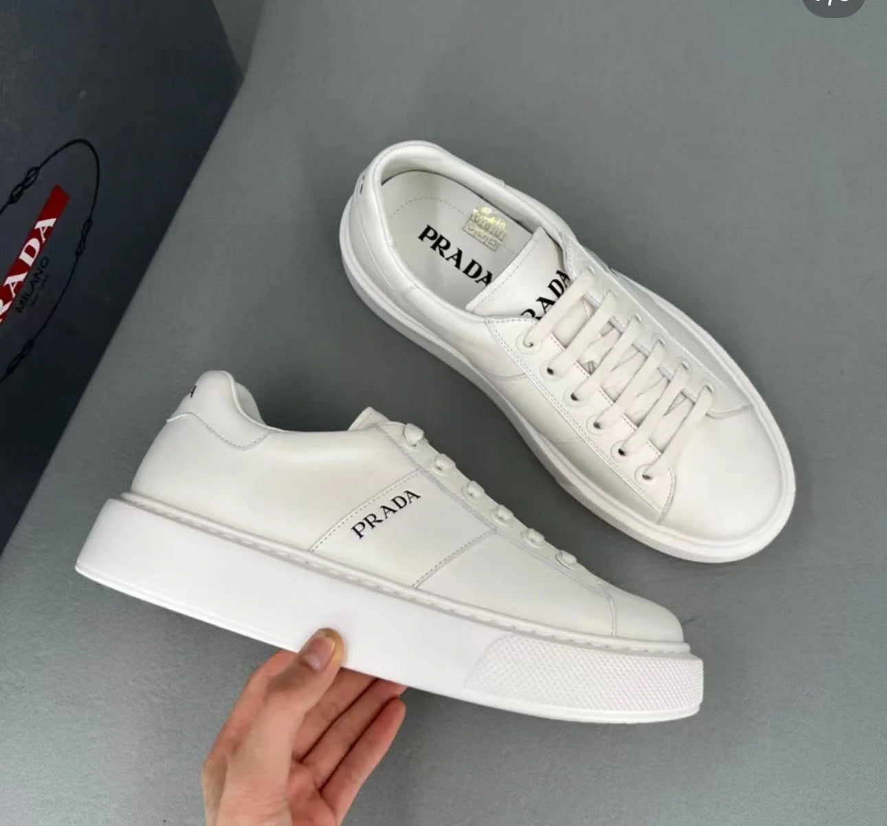 @Prada 小白鞋/385 🔔限時折🉐18330