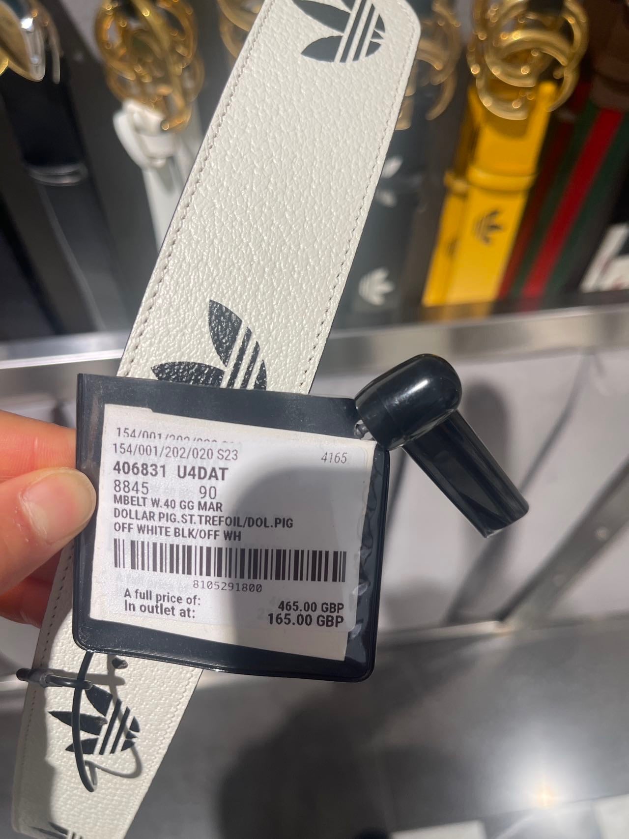 @Gucci Belt 愛迪達聯名皮帶/465P165 🔔限時折🉐8230