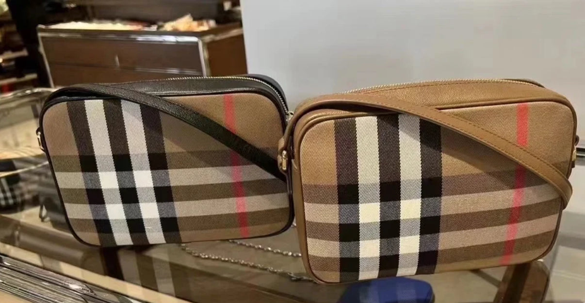 @Burberry Camera Bag 格紋相機包 🔥折上七折