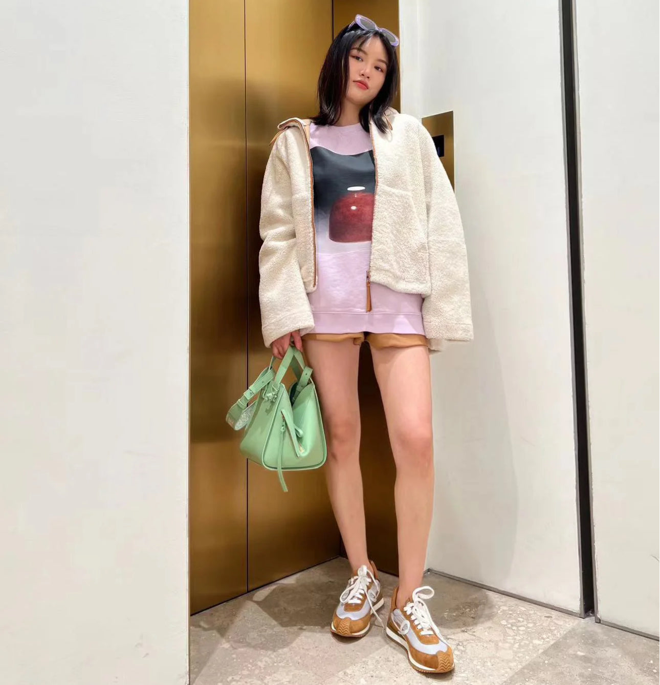 @Loewe 爆款阿甘鞋-棕/綠300 🔔限時折🉐14500