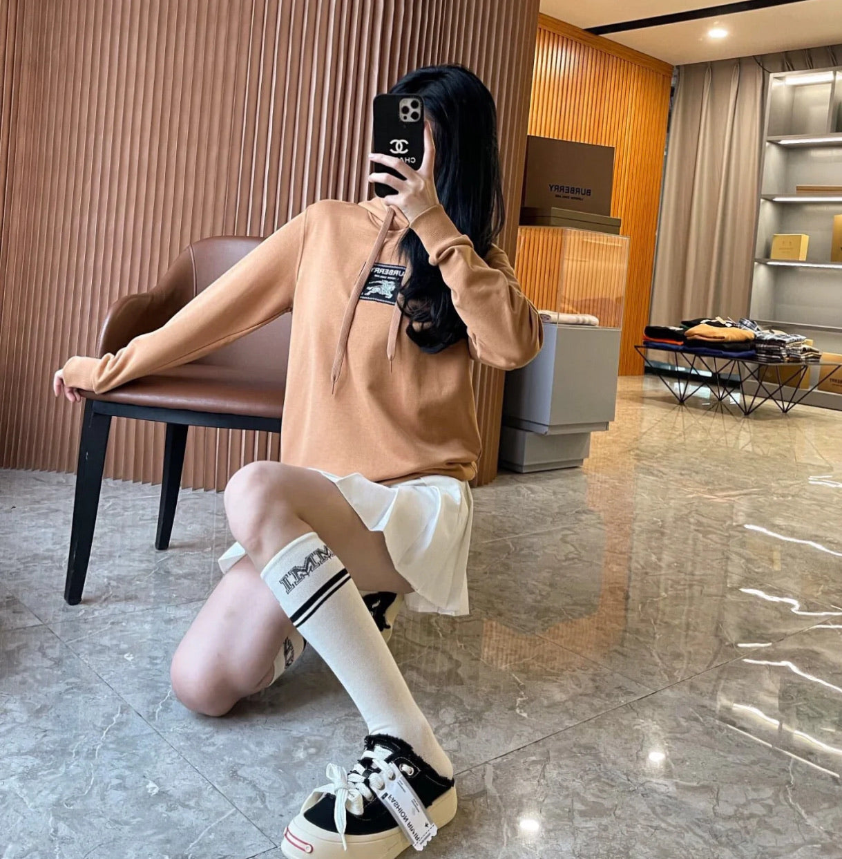 @Burberry 女款戰馬帽T上衣/620P179 🔥折上七折🉐7140