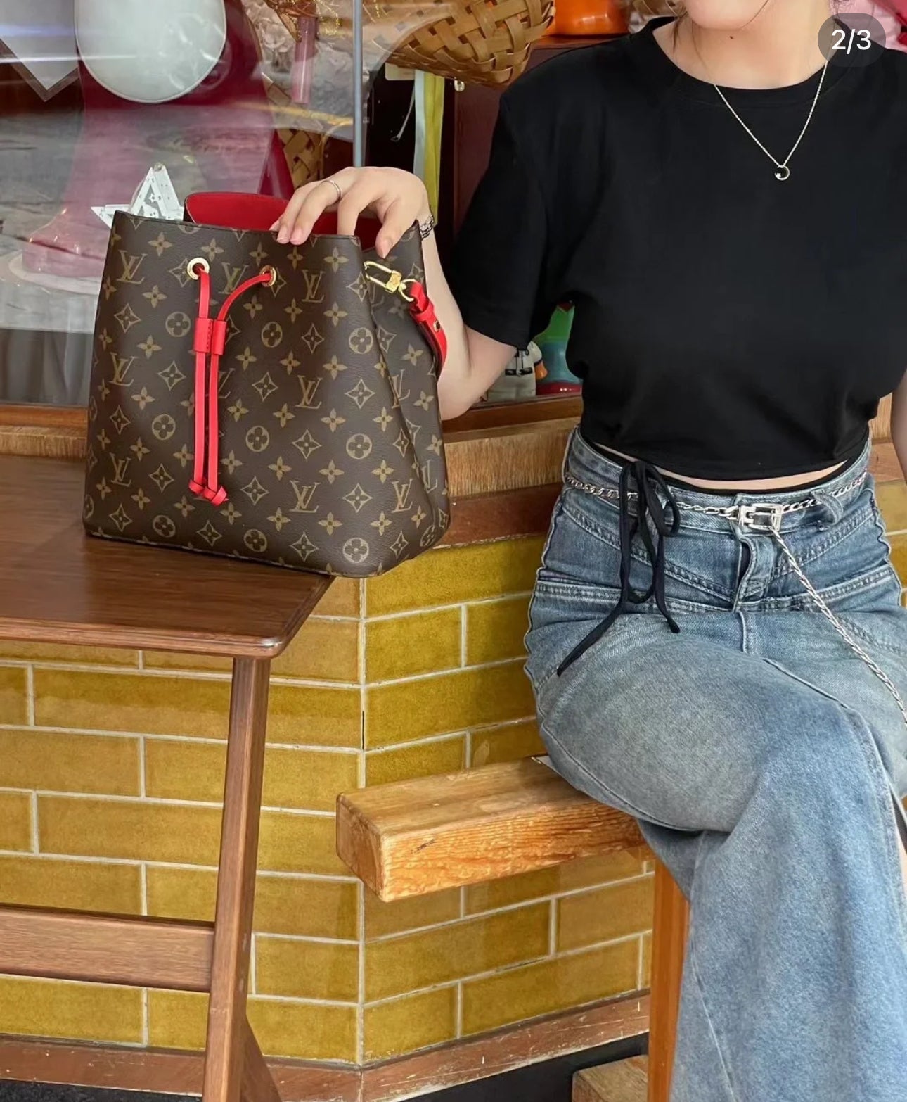 LV▪️NéoNoé Bucket MM 中款水桶包/1610✨🉐68620