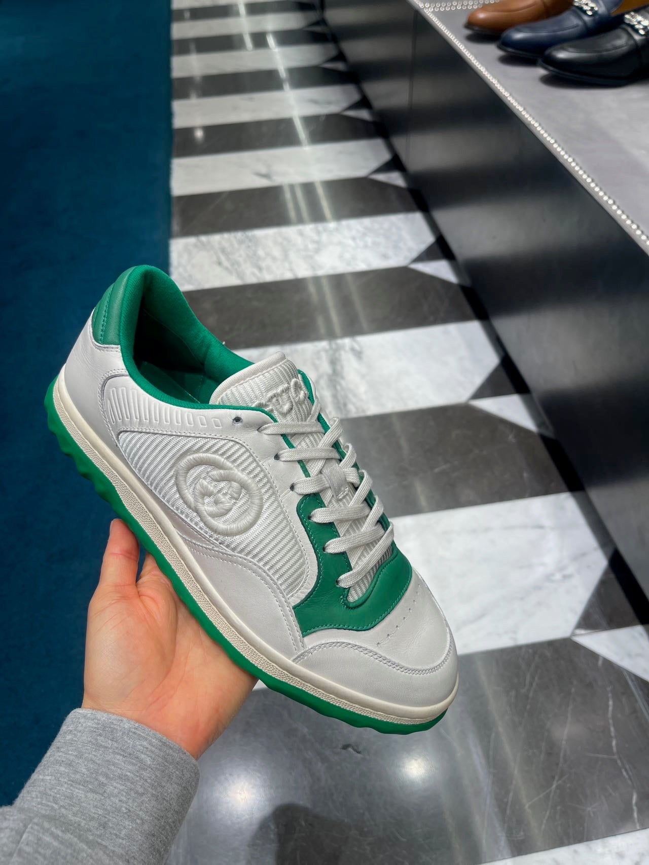 @Gucci Mac80 男款潮流球鞋/700P330 🔔限時折🉐15650