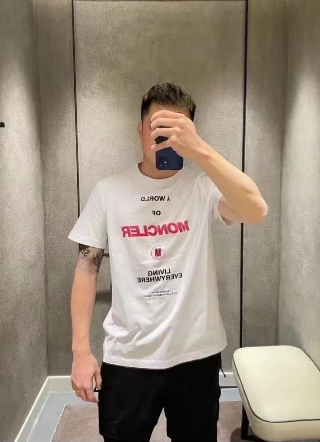 @Moncler T 男款T恤上衣/195P131 🔔限時折🉐7400