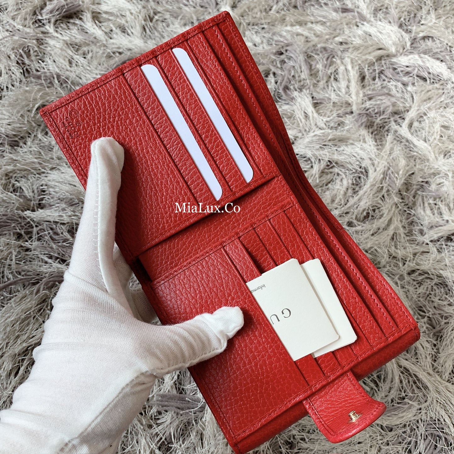 *@Gucci▪️Interlocking 雙G銀扣短夾/510P230 🔔限時折🉐11150