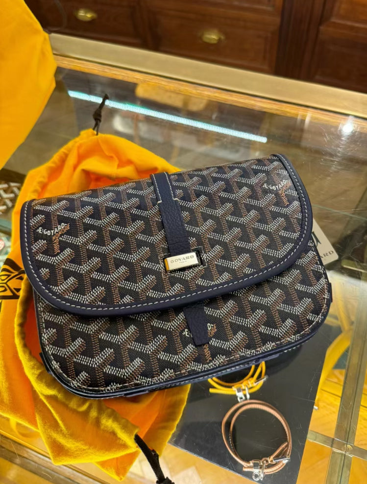 Goyard▪️Belvedere PM 馬鞍郵差包/2020E2300 🍀🉐93000🇪🇺