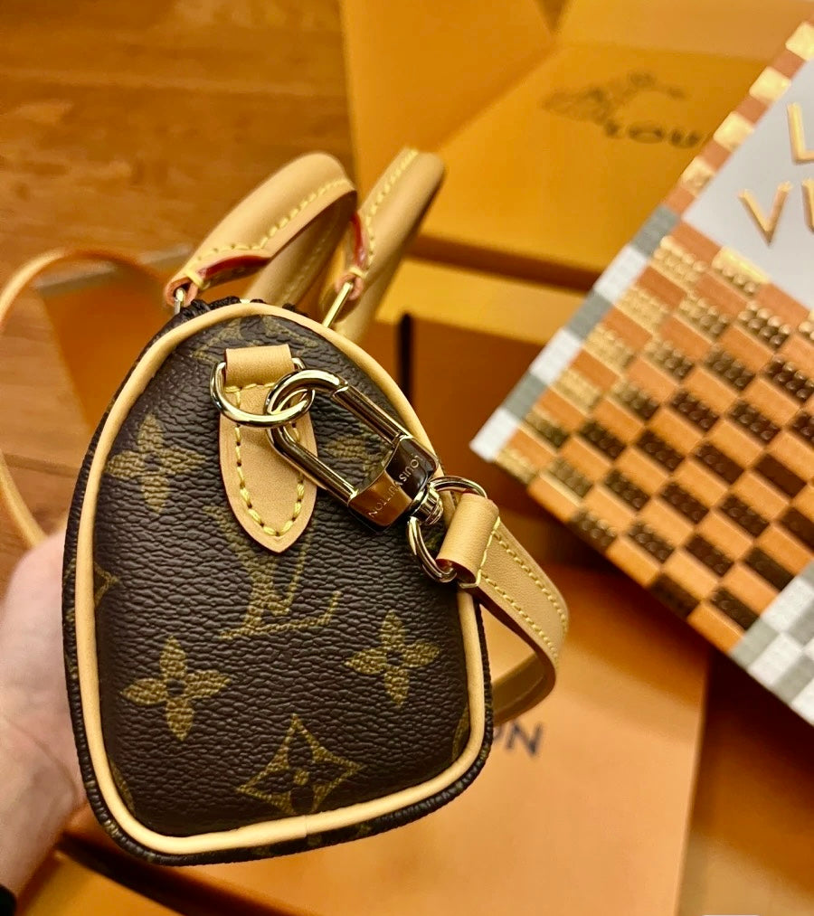 LV Nano Speedy 迷你波士頓包/1400✨🉐59800
