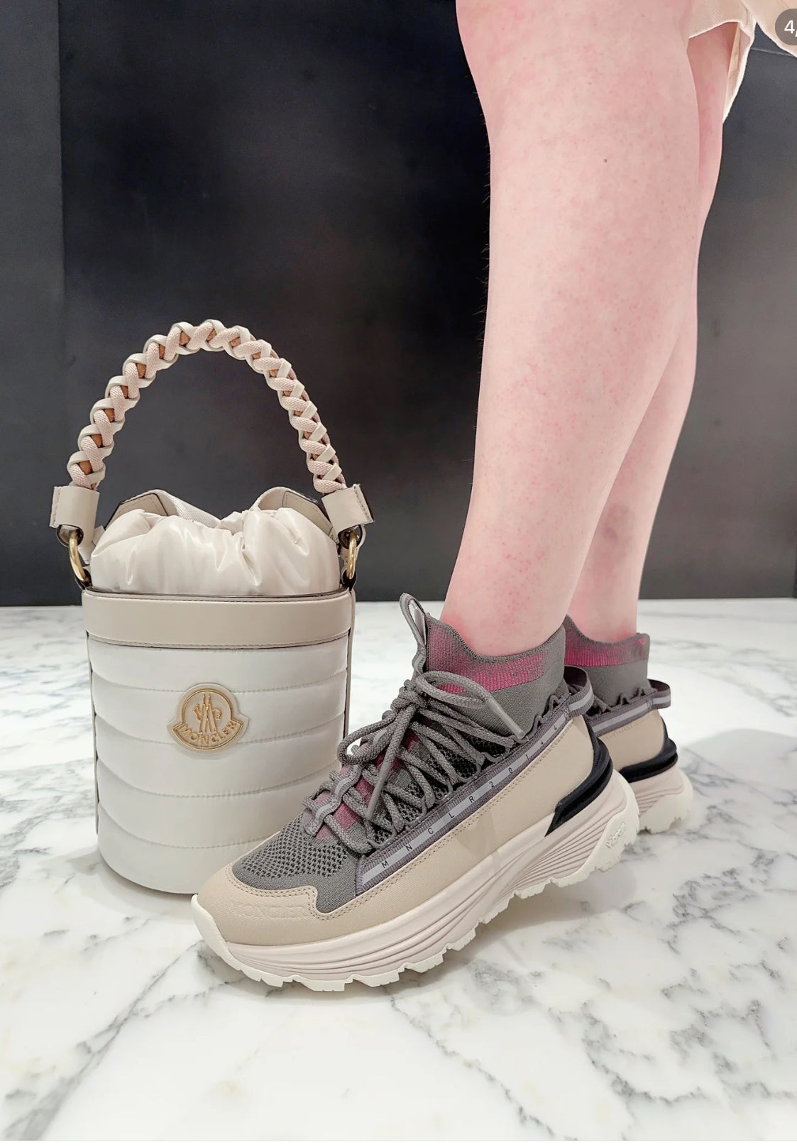 @Moncler Monte 女款球鞋/425P199 🔔限時折🉐9760