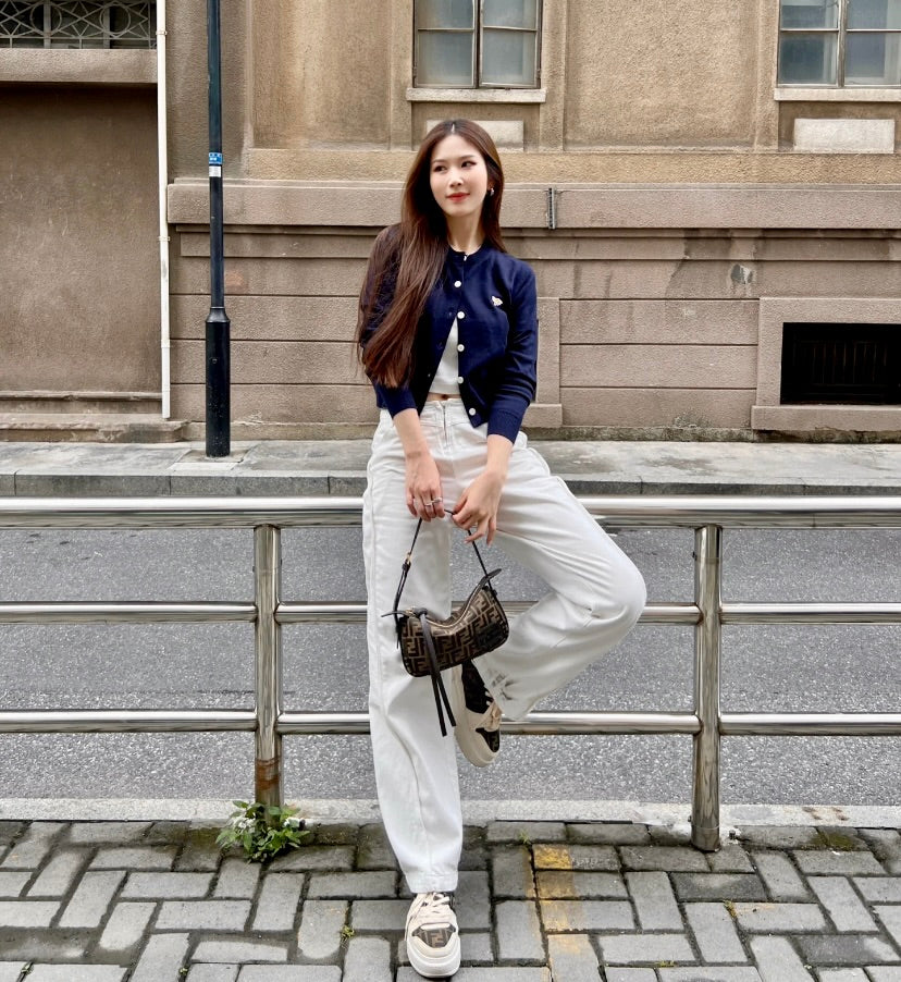 Fendi Simply Mini 迷你提花腋下包/1350E1500 🉐55000🇪🇺
