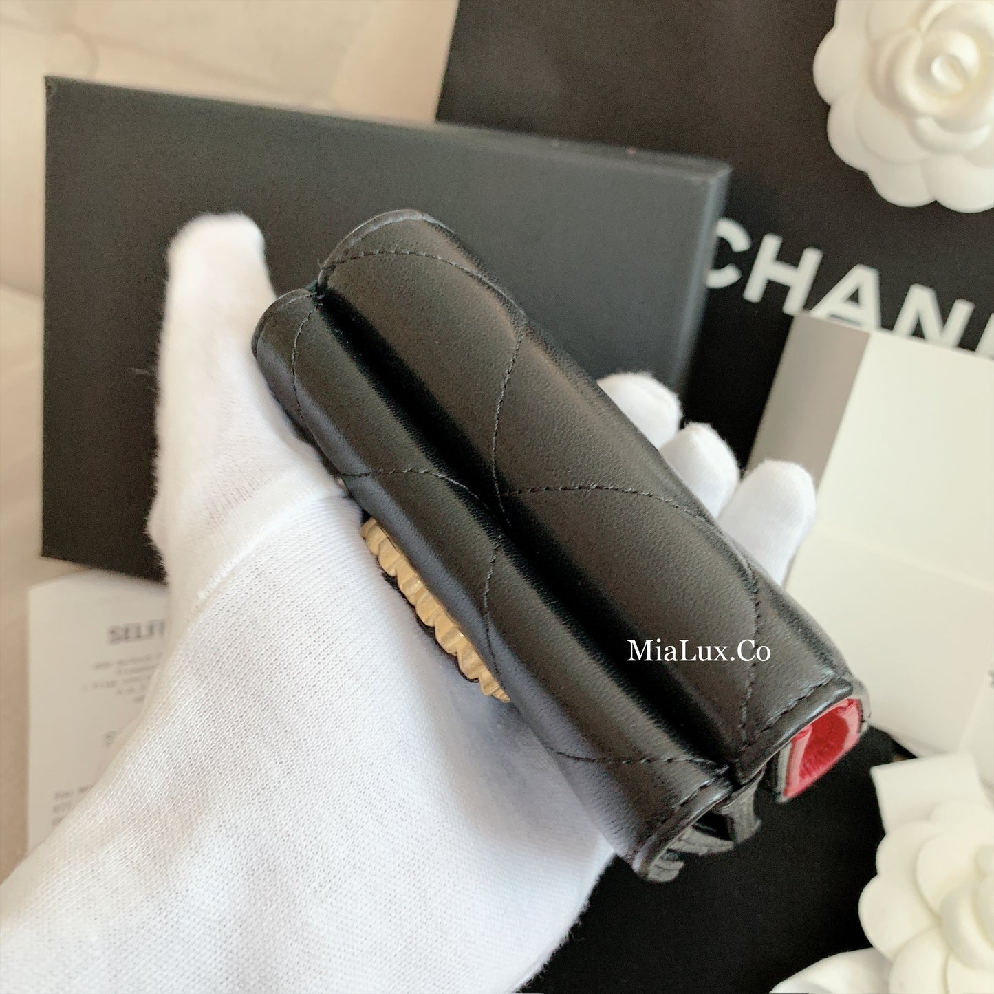 CHANEL▪️19 翻蓋雙層短夾 -