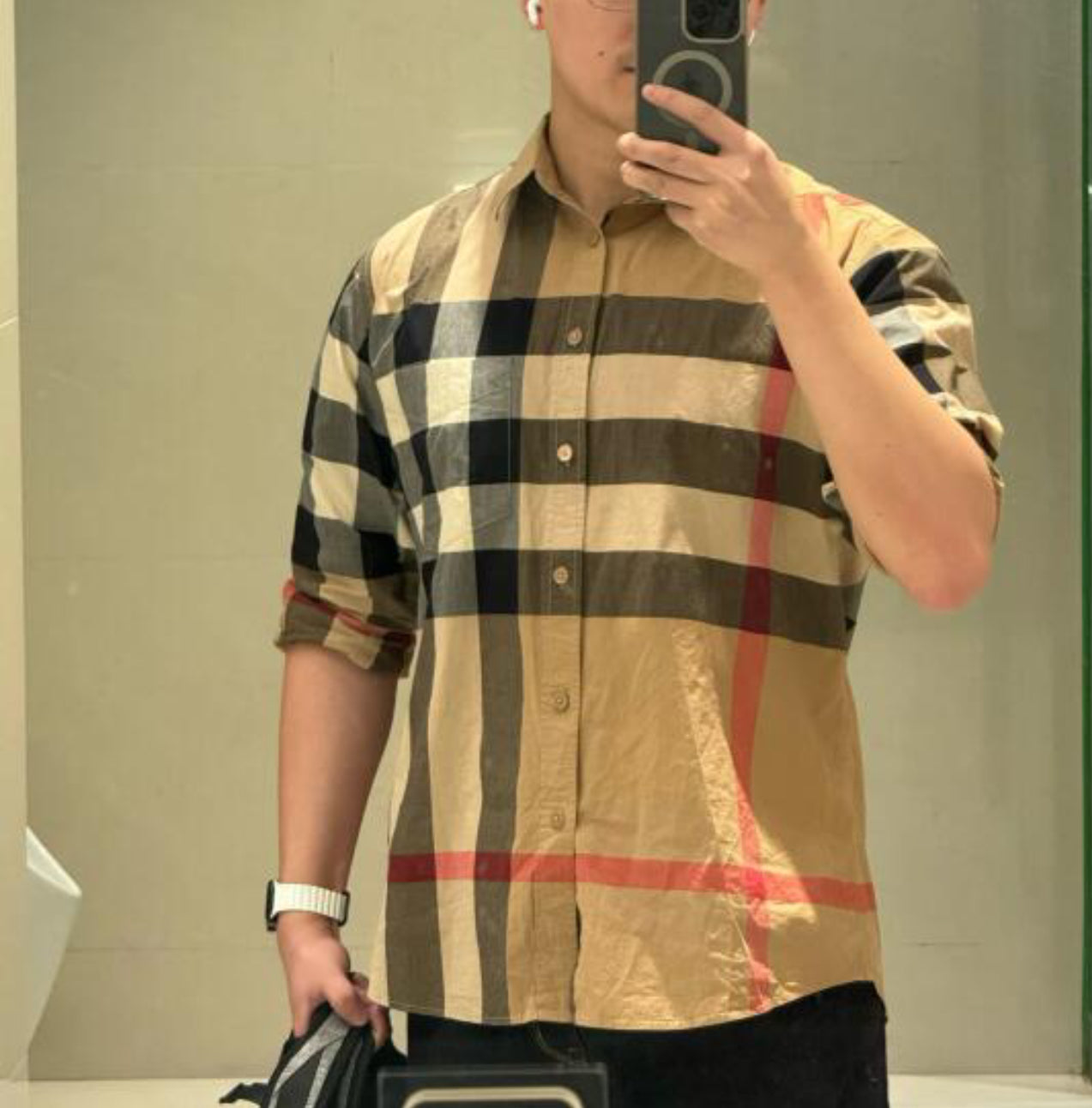 @Burberry 短袖襯衫上衣/440P169 🔥下殺🉐8990