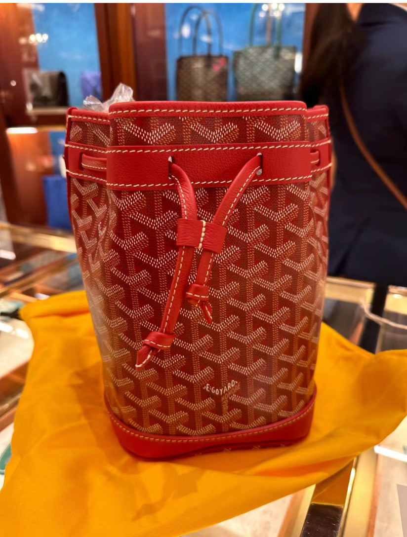 Goyard▪️Petit Flot Bucket 小水桶包/1705E1900 🍀🉐77000🇪🇺