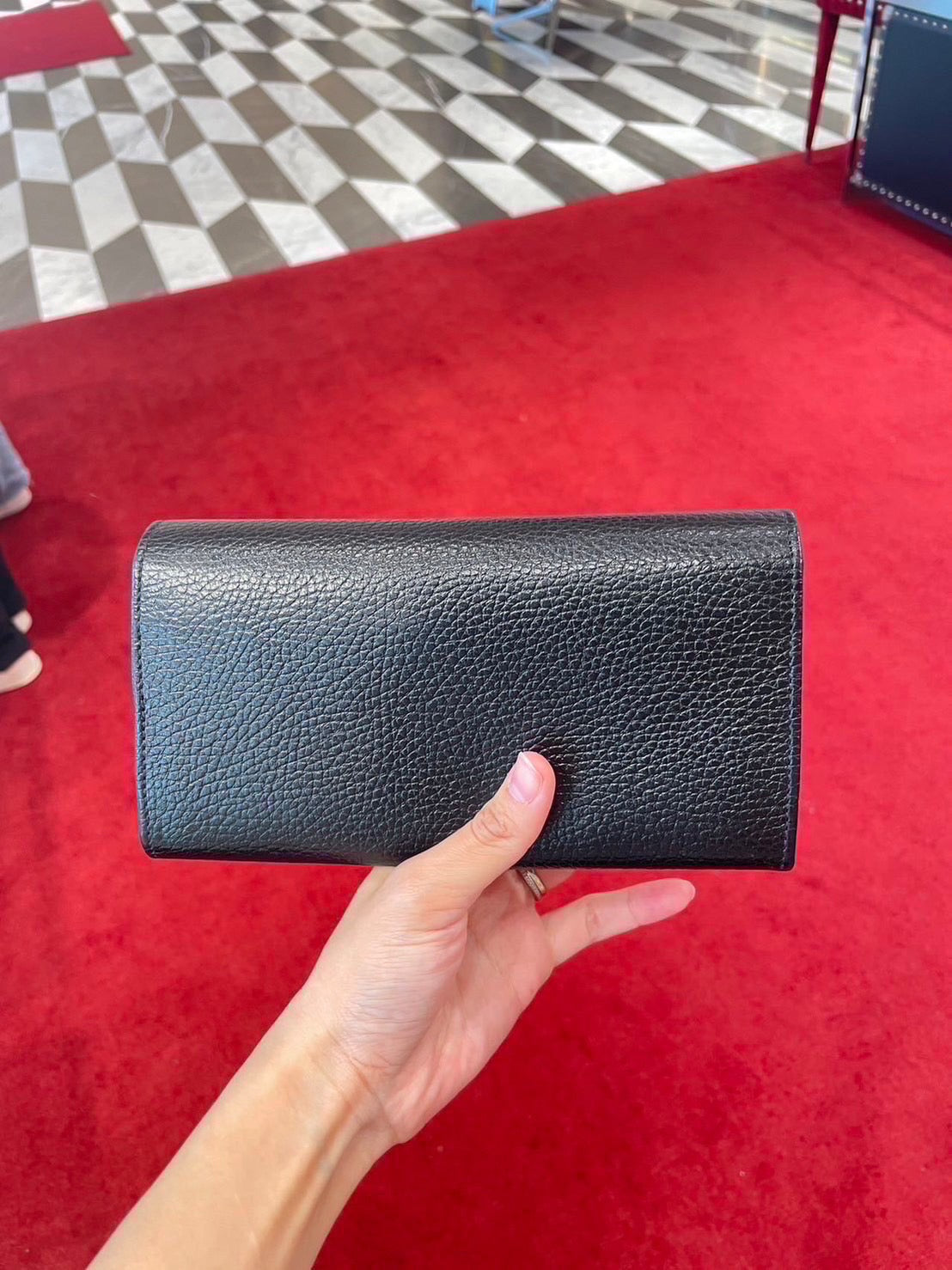 *@Gucci▪️Interlocking 雙G銀扣翻蓋長夾/P270 🔔限時折🉐13150