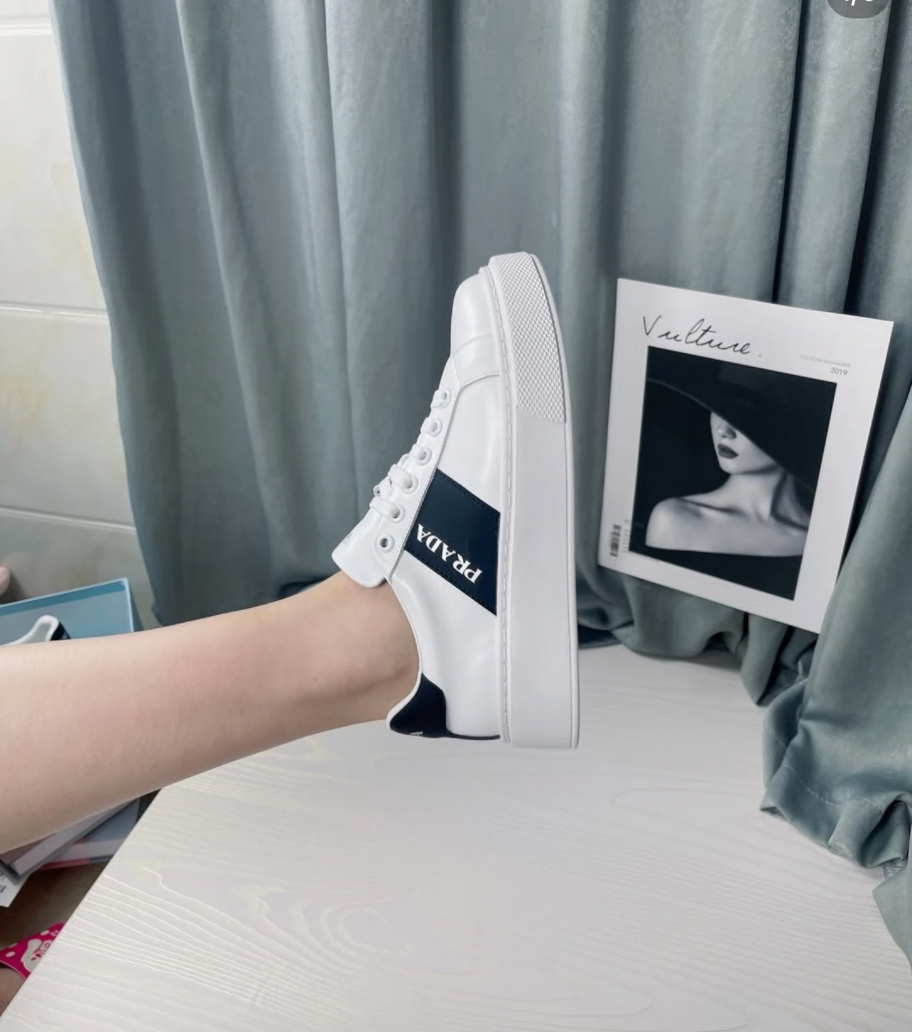 @Prada 小白鞋/385 🔔限時折🉐18330